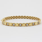 Bella Alternating Diamond Bangle