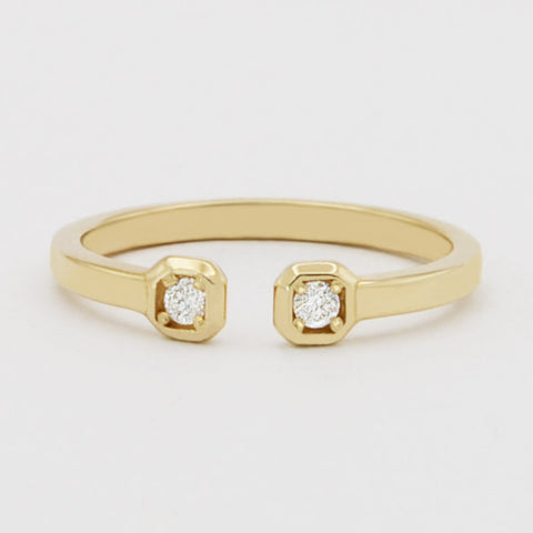 Bella Diamond Duo Ring